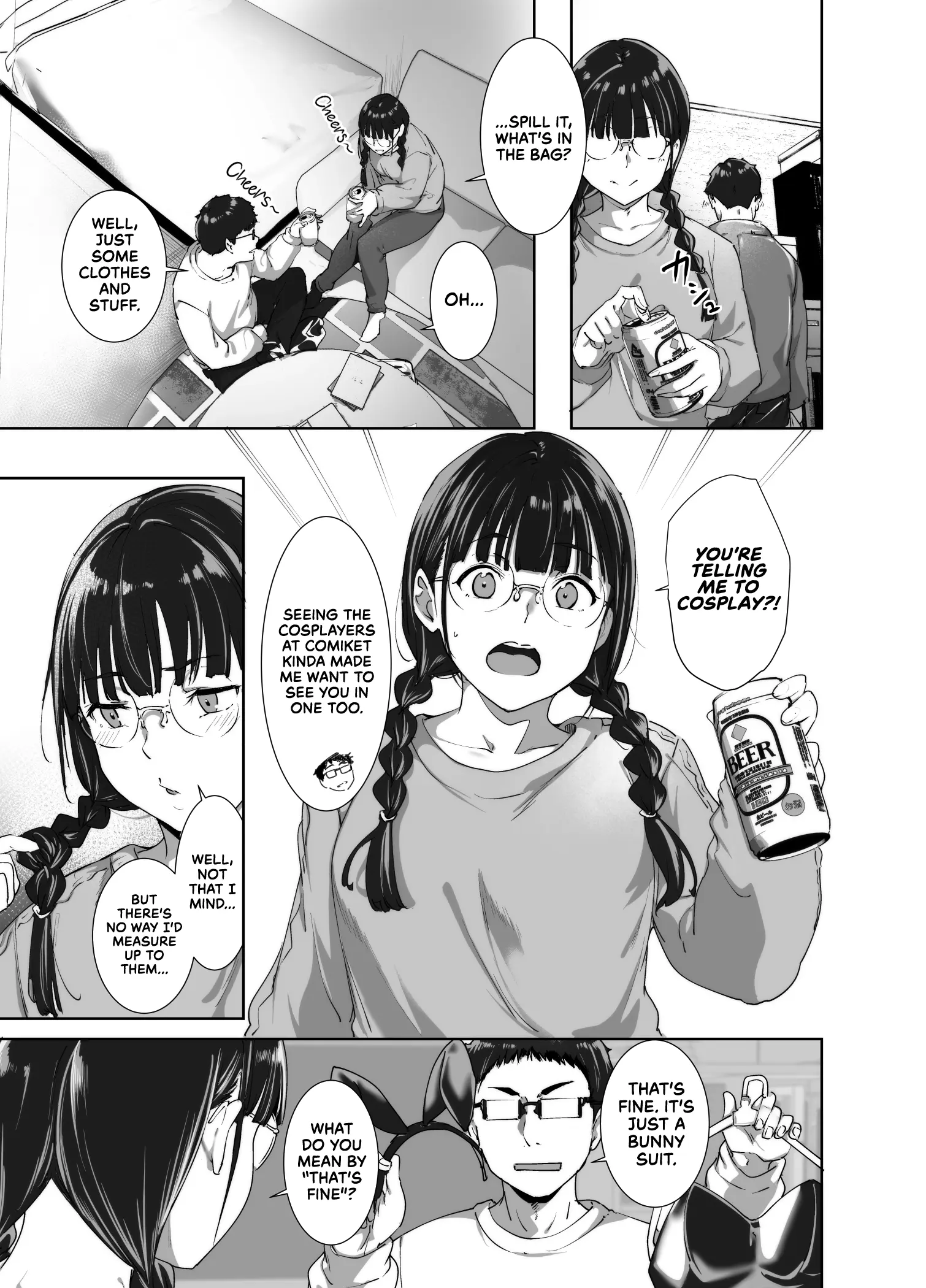 Hentai Manga Comic-Sex with Your Otaku Friend is Mindblowing PART 1 + 2 + 3-Read-93